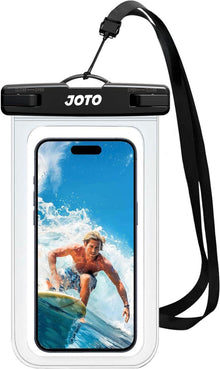 Wasserdichte Handyhülle IPX8 für iPhone Samsung bis 7 Zoll - Klar