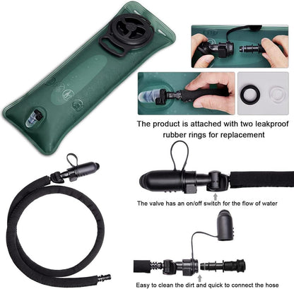 Militär Trinkrucksack 3L Blase Wanderrucksack Outdoor Rucksack