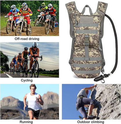 Militär Trinkrucksack 3L Blase Wanderrucksack Outdoor Rucksack