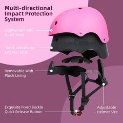 Kinder Jugend Fahrradhelm Multisport Skateboard Mädchen