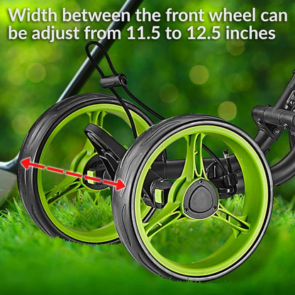 CaddyTek Explorer V8 Superlite Golfwagen 4 Räder 2019-Lime