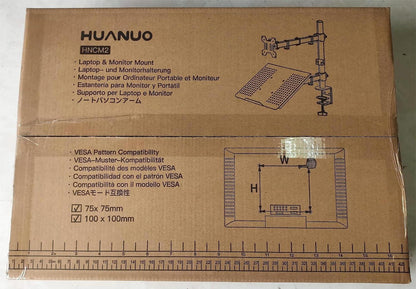 Monitor Laptop Halterung 2 Monitore 13-32 Zoll VESA 75/100