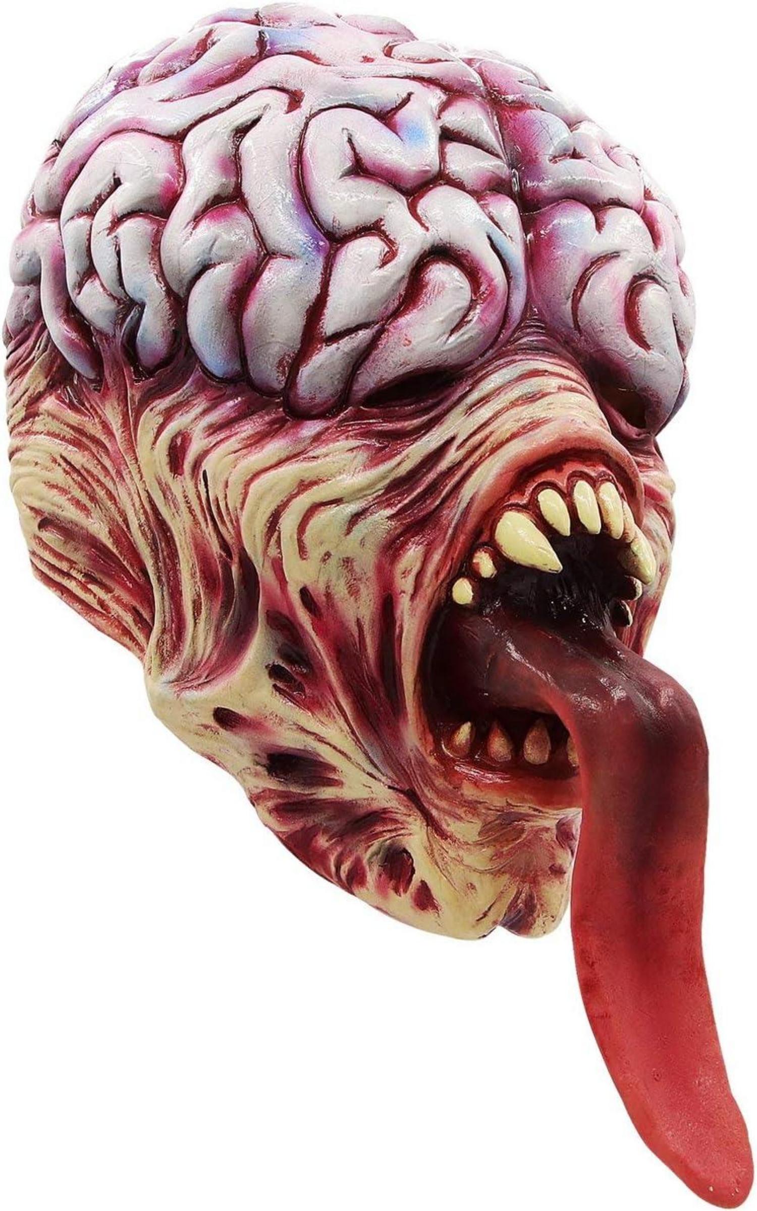 Horrormaske Zombie Latex für Halloween Kostümparty Halloweenfest