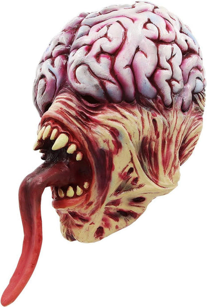 Zombie Monster Maske Halloween Kostümparty Licker Horror Zunge Gehirn