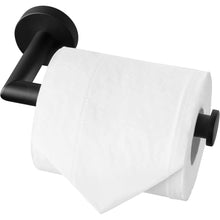 Toilettenpapierhalter Edelstahl Matt Schwarz