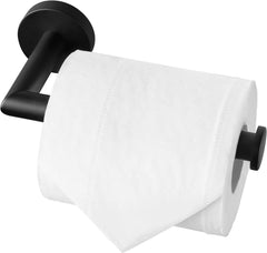 Toilettenpapierhalter Edelstahl Schwarz Matt Schwarzfest