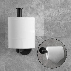 Toilettenpapierhalter Edelstahl Matt Schwarz Rostbeständig