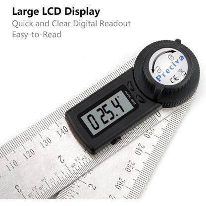 Digitaler Winkelmesser mit Feststellfunktion 400 mm