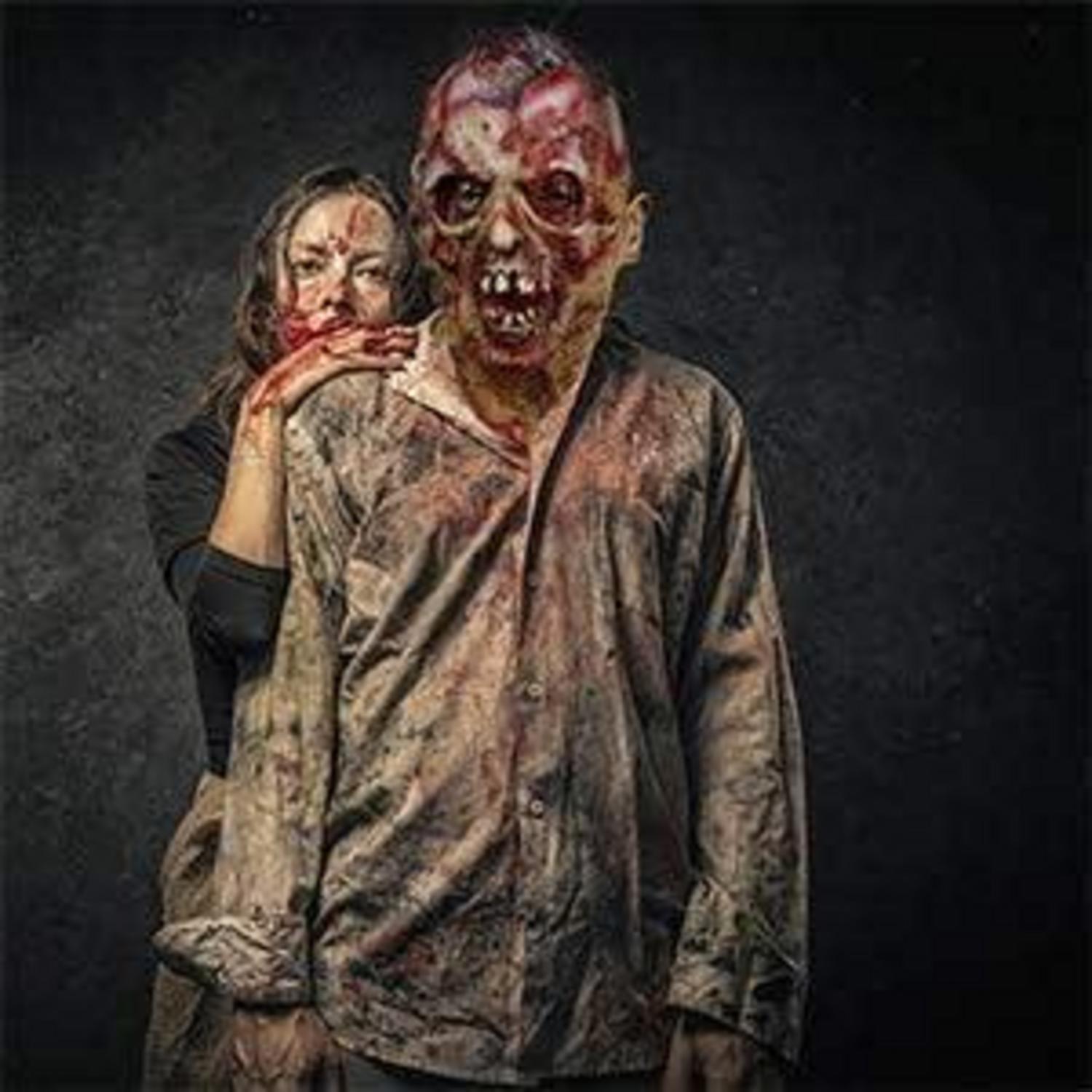 Walking Dead Zombie Monster Latex Vollkopfmaske Halloween Kostüm Party Mask