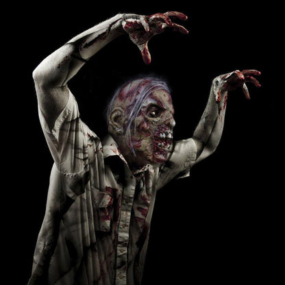 Walking Dead Vollkopfmaske Zombie Monster Latex Kostümparty Halloween