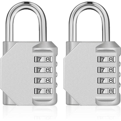 Zahlenschloss mit 4-stelliger Kombination für Fitnessstudio