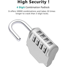 Zahlenschloss mit 4-stelliger Kombination für Fitnessstudio