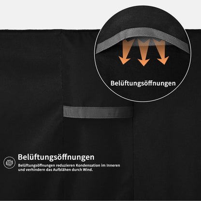 Gartenliege Abdeckung 600D Oxford Gewebe 200x75x40/70cm