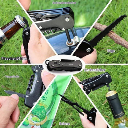Schweizer Taschenmesser 15-in-1 – Outdoor & Alltag