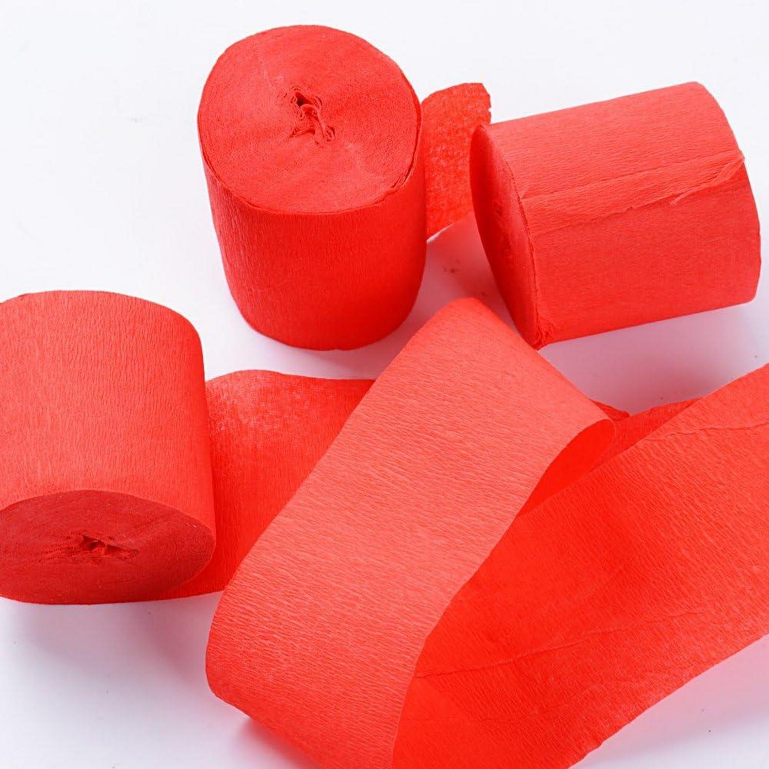 Kreppband 30 Rollen Bunt 12 Farben Party Feier Dekoration 3.5cm*10m