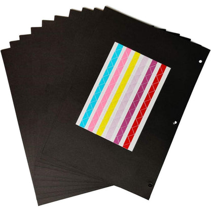 Tonkarton Kraftpapier 10 Blatt 18.5 * 26cm DIY Scrapbooking