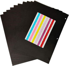 Kraftpapier 10 Blatt Ringloch Papier 18.5 * 26cm DIY Scrapbooking