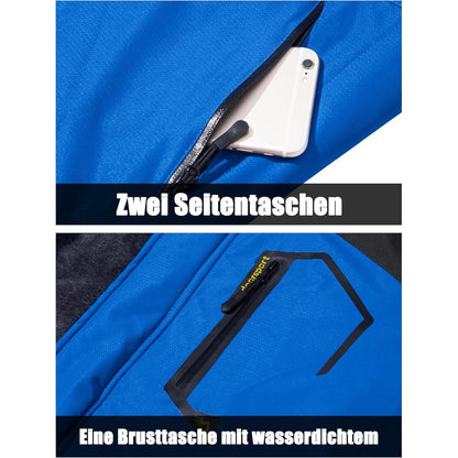 Herren Winter Skijacke Fleece Gefüttert Softshelljacke