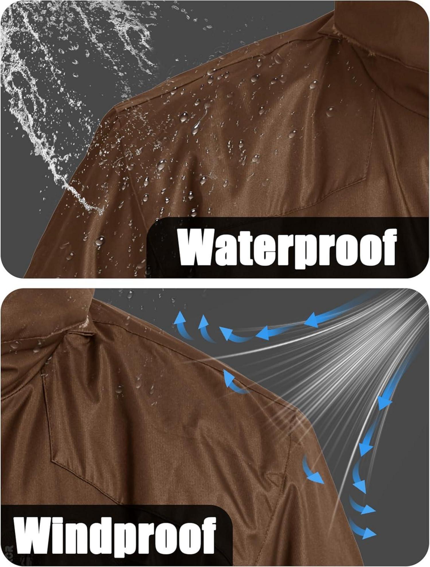 Herren Winter Skijacke Fleece Gefüttert Softshelljacke Wasserdicht Winddicht Atmungsaktiv