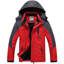 Herren Winter Skijacke Fleece Softshelljacke Wasserdicht