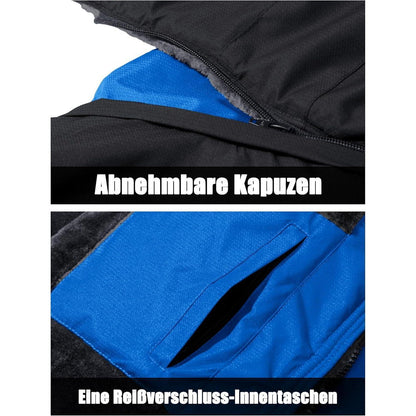 Herren Winter Skijacke Fleece Gefüttert Softshelljacke