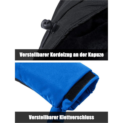 Herren Winter Skijacke Fleece Gefüttert Softshelljacke