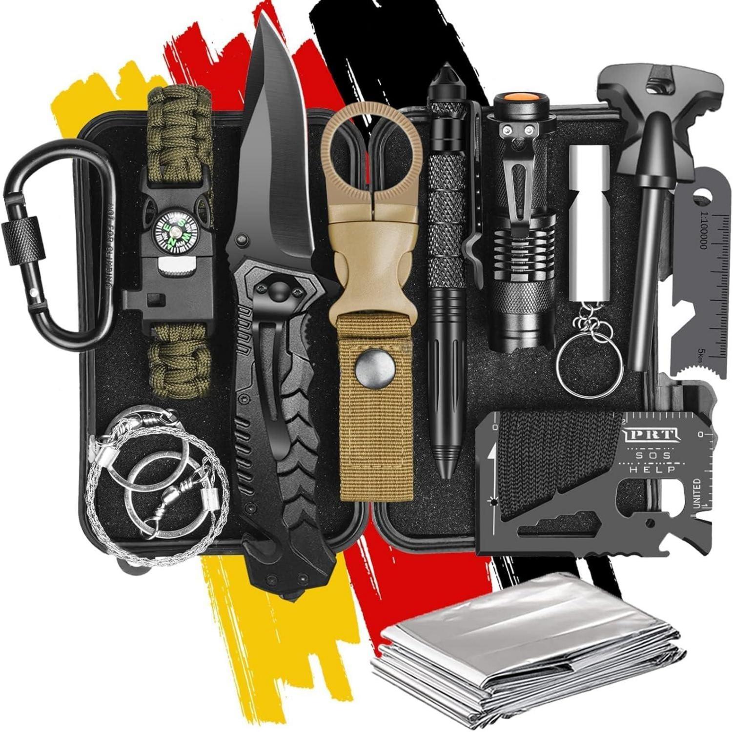 Survival Kit Männer Weihnachten - Outdoor Geschenk ideen Camping