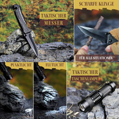 Survival Kit Geschenke Männer Outdoor Weihnachten 13-in-1