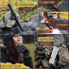 Survival Kit Geschenk für Männer - Outdoor Abenteuer Ausrüstung 13-in-1
