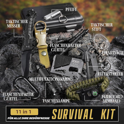Survival Kit Nikolaus Geschenke Männer Weihnachten Outdoor 13 in 1