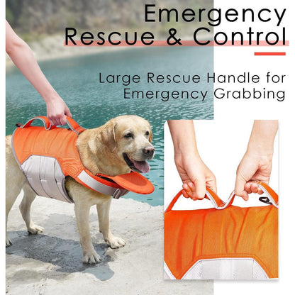 Hund Schwimmweste Einstellbar Reflektierendes Lifesaver