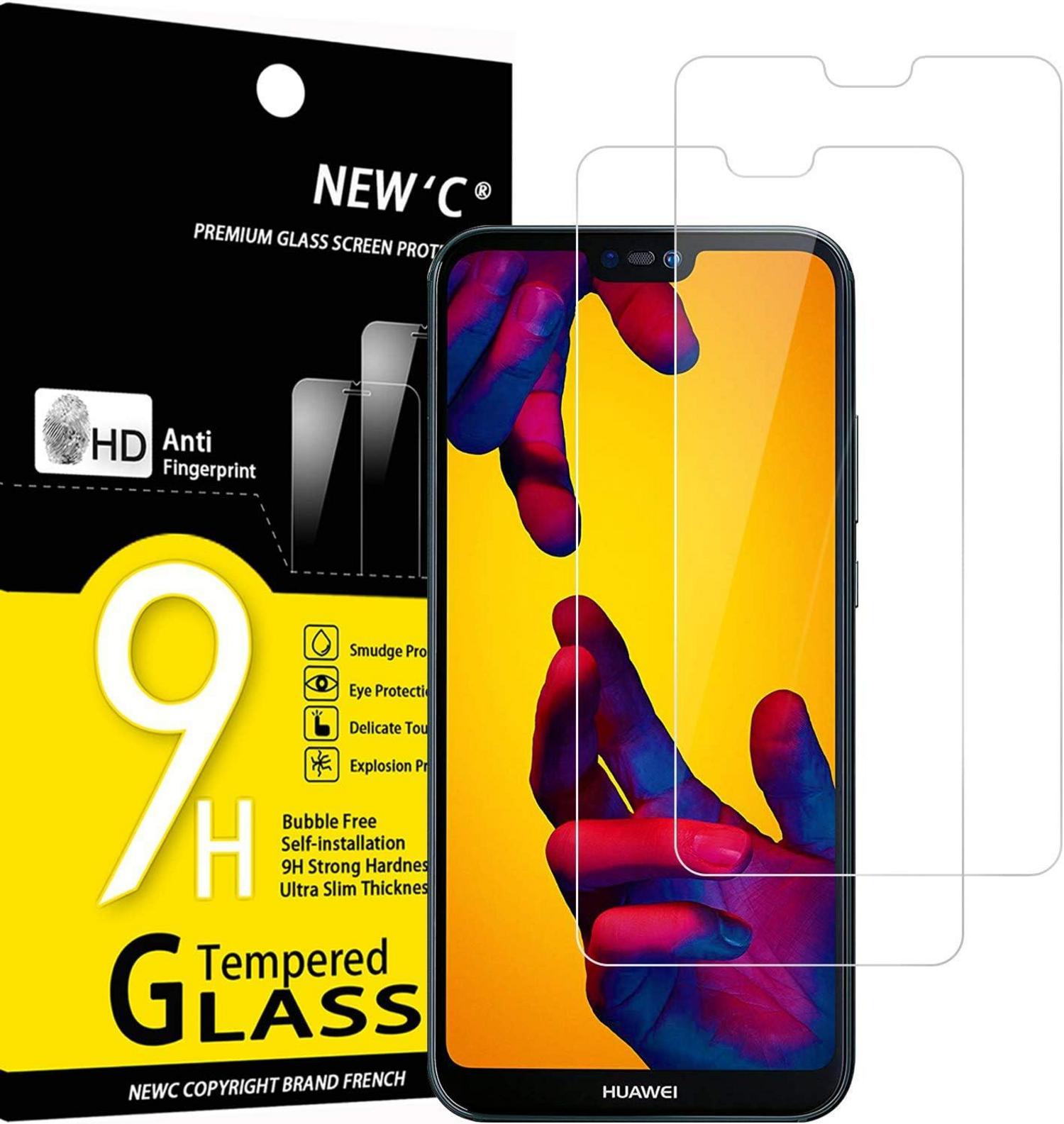 Panzer Schutz Glas Huawei P20 lite Nova 3e 2er Set 9H Härte