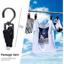 LegendTech Handtuch Clips Schwarz 20 Stück Küche Haushalt