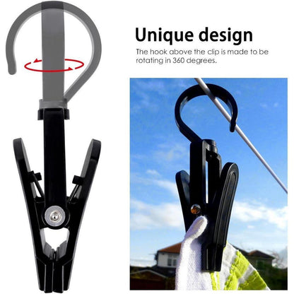 LegendTech Handtuch Clips Schwarz 20 Stück Küche Haushalt