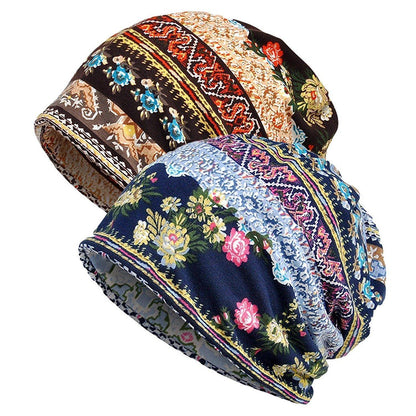 Damen Mütze Chemohut Slouchy Kopfbedeckung 2er Pack