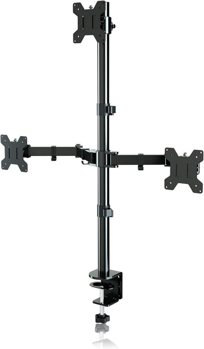 Monitor Halterung Triple Mount für 13-27 Zoll Bildschirm Schwenkbar