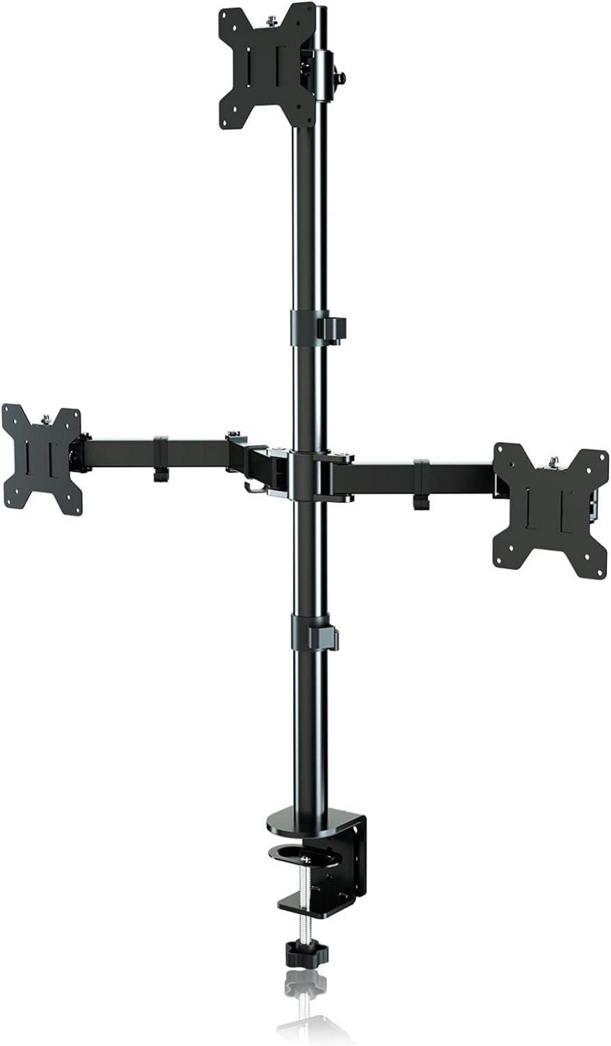Monitor Halterung Triple Mount für 13-27 Zoll Bildschirm Schwenkbar