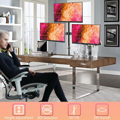 Monitor Halterung Triple Mount für 13-27 Zoll Bildschirm Schwenkbar
