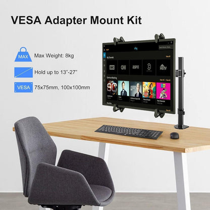 VESA Adapter für 13-32 Zoll Bildschirme, 75x75mm
