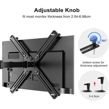 VESA Adapter für 13-32 Zoll Bildschirme, 75x75mm
