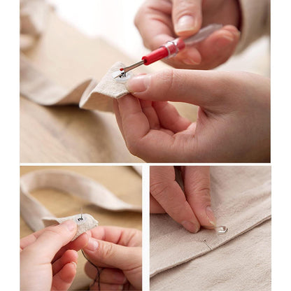 Handnähset 70-teilig Premium Mini für Reise und Zuhause