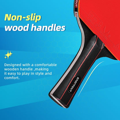 Tischtennisschläger Set Tischtennis Set Schläger Tasche