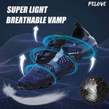 FELOVE Badeschuhe Damen Herren Wasserschuhe Surfschuhe 19