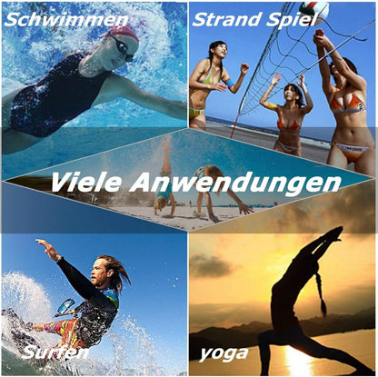 Barfuß Badeschuhe Wasserschuhe Damen Herren Surfschuhe Strandschuhe 19 Blau