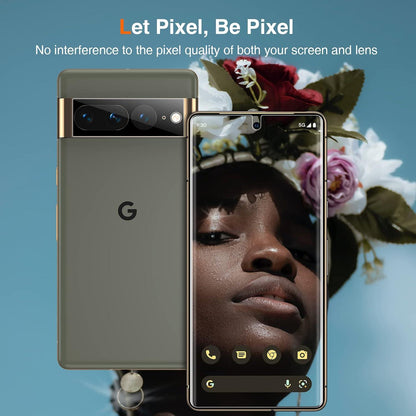 Google Pixel 7 Pro Displayschutzfolie + Kameraschutz Set