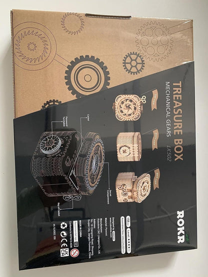 ROKR 3D Mechanisches Holzpuzzle Laserschnitt Modell - Geschenk Teen Erwachsene