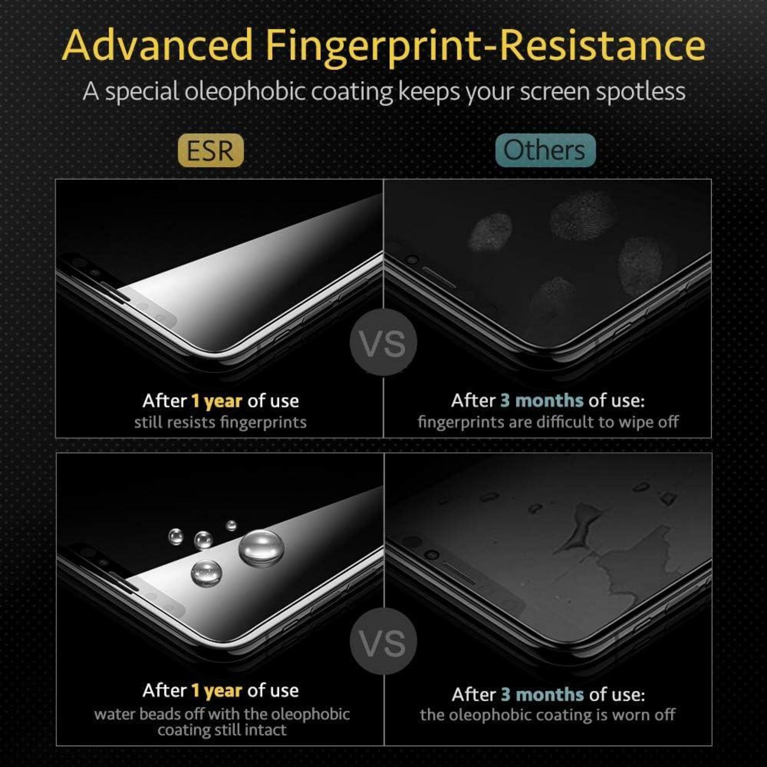 Panzerglas Displayschutzfolie iPhone 11 XR Face-ID 2er Set