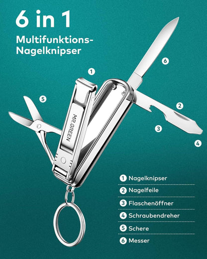 Multifunktionaler MR.GREEN Nagelknipser mit