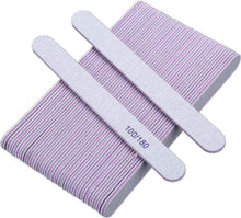 Profi Nagelfeile 100/180 Körnung 25er Pack weiß-Siliziumcarbid