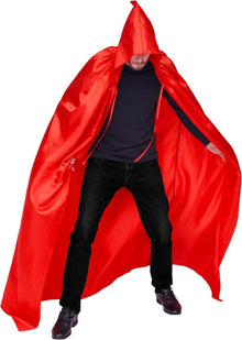 Halloween Umhang mit Kapuze für Erwachsene Cosplay Vampir